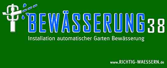 Garten Bewässerungssysteme von Gardena, Hunter und Rain Bird in Braunschweig.
